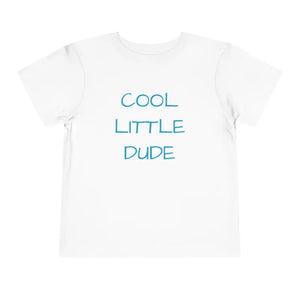 Cool Little Dude Toddler Tee - Soft Short Sleeve Style - Dipaliz - Baby & Clothing