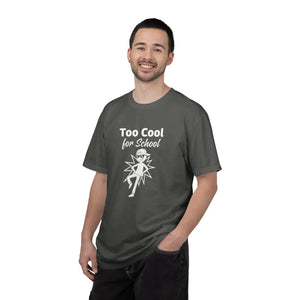 Too Cool for School T-shirt, Retro Kid Graphic Tee - T-shirts