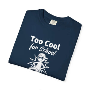 Too Cool for School T-shirt, Retro Kid Graphic Tee - T-shirts