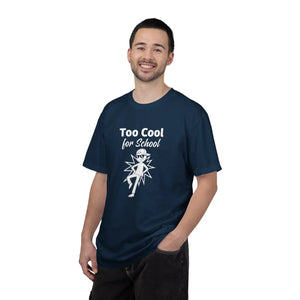 Too Cool for School T-shirt, Retro Kid Graphic Tee - T-shirts