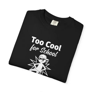 Too Cool for School T-shirt, Retro Kid Graphic Tee - T-shirts
