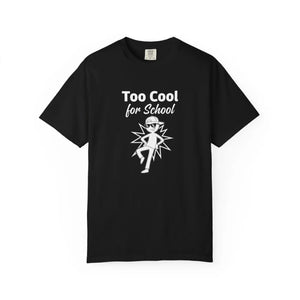Too Cool for School T-shirt, Retro Kid Graphic Tee - T-shirts