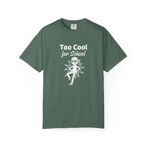 Too Cool for School T-shirt, Retro Kid Graphic Tee - T-shirts