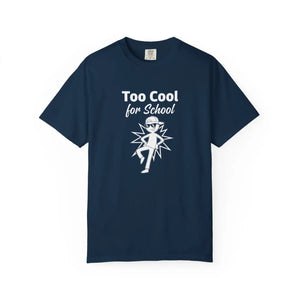 Too Cool for School T-shirt, Retro Kid Graphic Tee - T-shirts