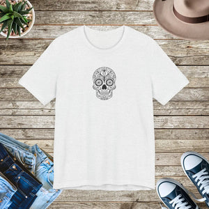 Soft Unisex Jersey Short - Cool Skull Cotton - Dipaliz - T-shirts