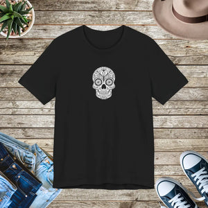 Soft Unisex Jersey Short - Cool Skull Cotton - Dipaliz - T-shirts