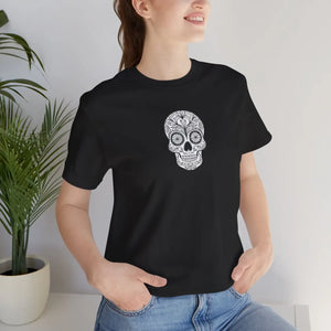 Soft Unisex Jersey Short - Cool Skull Cotton - Dipaliz - T-shirts