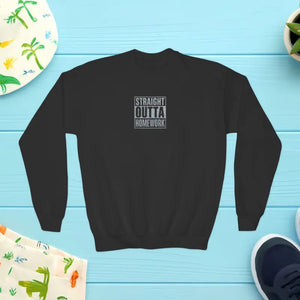 Youth Crewneck Sweatshirt - Supremely Soft Comfort - Dipaliz - Black / Xs - Sweatshirts