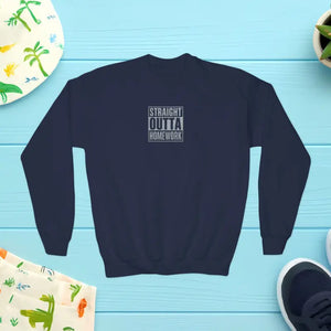 Youth Crewneck Sweatshirt - Supremely Soft Comfort - Dipaliz - Navy / Xs - Sweatshirts