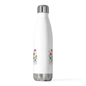 Customized Wildflower Bouquet Insulated Bottle - Dipaliz - Water Bottles