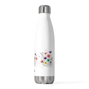 Customized Wildflower Bouquet Insulated Bottle - Dipaliz - Water Bottles