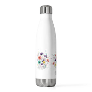 Customized Wildflower Bouquet Insulated Bottle - Dipaliz - Water Bottles
