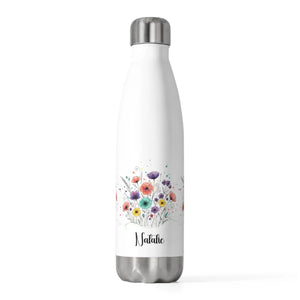 Customized Wildflower Bouquet Insulated Bottle - Dipaliz - Water Bottles