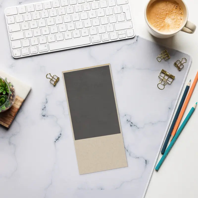 Floral Notepad: Style your Desk with Coral Flowers! - Notepads