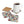 Bird and Floral Coaster Set – Corkwood Decor - Dipaliz - Coasters