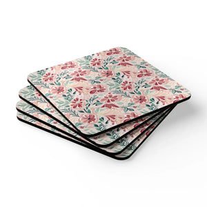 Corkwood Coaster Set – Non-slip Mdf Top - Dipaliz - Coasters