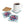 Coastal Corkwood Coaster Set – Seaside 4 Pack - Dipaliz - Coasters