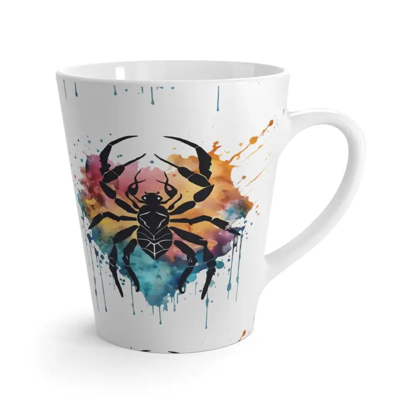 Cosmic Cancer Zodiac Latte Mug: Astral Sipping Bliss - Mug