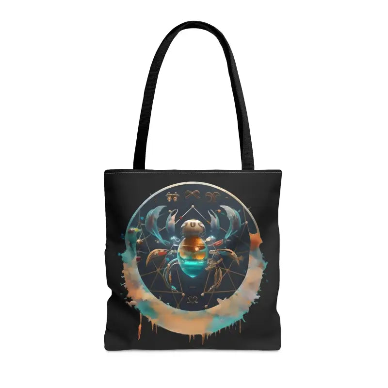 Cosmic-chic Cancer Zodiac Polyester Tote Bag - Bags