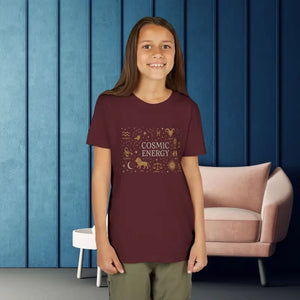 Cosmic Energy Youth Celestial Graphic Tee Adventure Style - Dipaliz - T-shirts