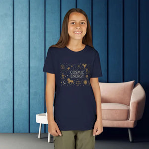 Cosmic Energy Youth Celestial Graphic Tee Adventure Style - Dipaliz - T-shirts