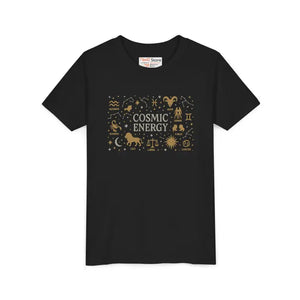 Cosmic Energy Youth Celestial Graphic Tee Adventure Style - Dipaliz - T-shirts