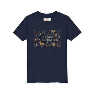 Cosmic Energy Youth Celestial Graphic Tee Adventure Style - Dipaliz - T-shirts