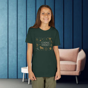 Cosmic Energy Youth Celestial Graphic Tee Adventure Style - Dipaliz - T-shirts