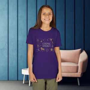 Cosmic Energy Youth Celestial Graphic Tee Adventure Style - Dipaliz - T-shirts