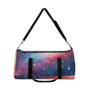 Vibrant Galaxy Duffel Bag - Cosmic Fashion Statement - Dipaliz - Bags