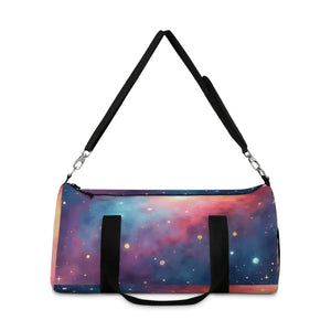 Vibrant Galaxy Duffel Bag - Cosmic Fashion Statement - Dipaliz - Bags