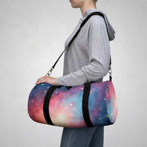 Vibrant Galaxy Duffel Bag - Cosmic Fashion Statement - Dipaliz - Bags