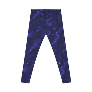 Cosmic Galaxy Leggings - Bold Aop Casual Loungewear - Dipaliz