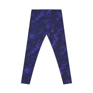 Cosmic Galaxy Leggings - Bold Aop Casual Loungewear - Dipaliz