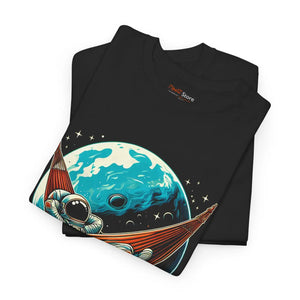 Cosmic Hammock Unisex Tee - Heavy Cotton Adventure - Dipaliz - T-shirts