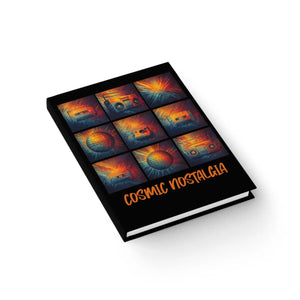 Cosmic Nostalgia Ruled Journal Retro Matte 90gsm - Dipaliz - Journals