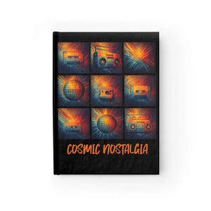 Cosmic Nostalgia Ruled Journal Retro Matte 90gsm - Dipaliz - Journals