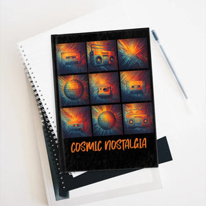 Cosmic Nostalgia Ruled Journal Retro Matte 90gsm - Dipaliz - Journals