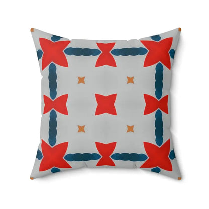 Cosmic Oasis Polyester Square Pillow for Vibrant Decor - Home