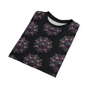 Cosmic Pattern Galaxy Unisex Tee All Over Print - Dipaliz - T-shirts