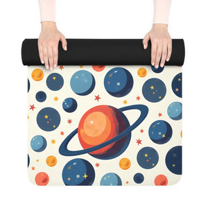 Cosmic Rubber Yoga Mat – Galaxy Design - Dipaliz - & Pilates Mats