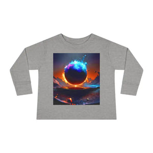 Toddler Long Sleeve Space Tee - Cosmic Adventure Shirt - Dipaliz - T-shirts
