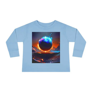 Toddler Long Sleeve Space Tee - Cosmic Adventure Shirt - Dipaliz - T-shirts