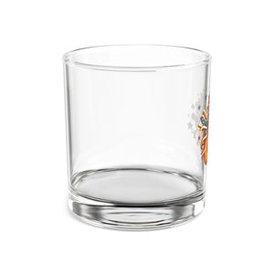 Country Western Rocks Glass, Cowboy Boots & Guitar 10oz - Tumblers