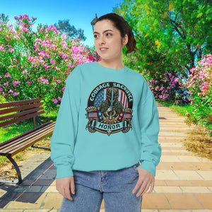 Unisex Garment-dyed Sweatshirt Bold Comfort Inspiring Style Dipaliz - Chalky Mint / s - Sweatshirts