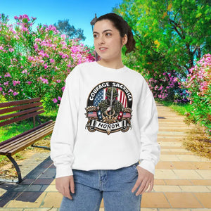 Unisex Garment-dyed Sweatshirt Bold Comfort Inspiring Style Dipaliz - Sweatshirts