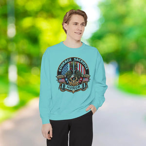 Unisex Garment-dyed Sweatshirt - Bold Comfort - Dipaliz - Sweatshirts