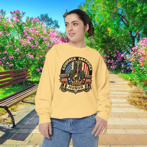 Unisex Garment-dyed Sweatshirt - Bold Comfort - Dipaliz - Sweatshirts