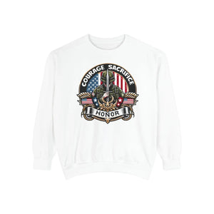 Unisex Garment-dyed Sweatshirt - Bold Comfort - Dipaliz - Sweatshirts
