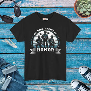 Unisex Heavy Cotton Tee - Memorial Day Bold Comfort Style - Dipaliz - Black / s - T-shirts